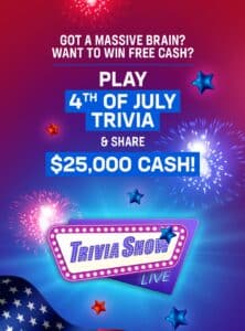 4th live trivia on hard rock bet