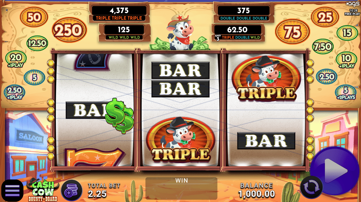 Cash Cow Bounty Board