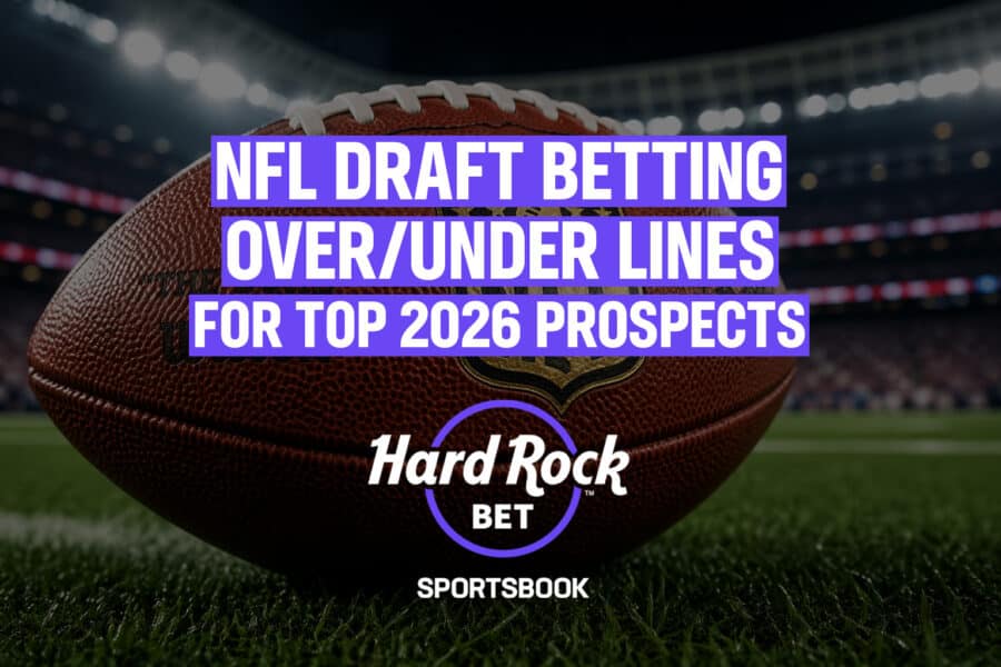 nfl draft betting over/under