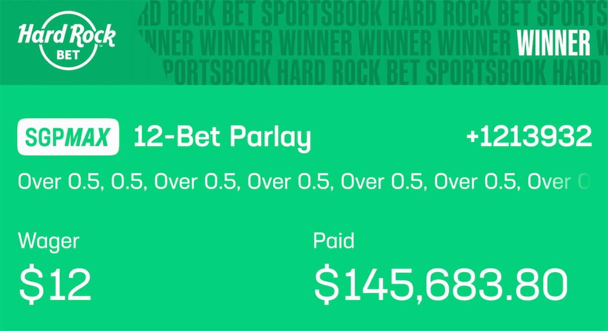 12 TD Parlay